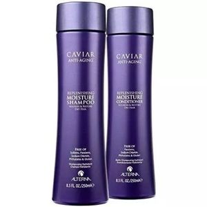 Alterna Caviar Moisturizing shampoo & conditioner.