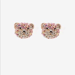 Betsey Johnson Bear Studs