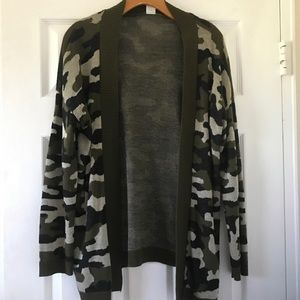 Camouflage Cardigan