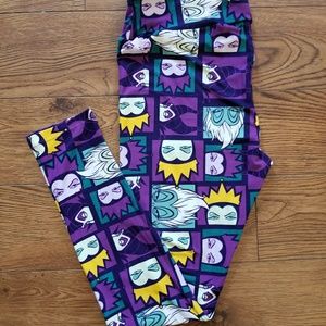 Lularoe TC leggings Disney Villains