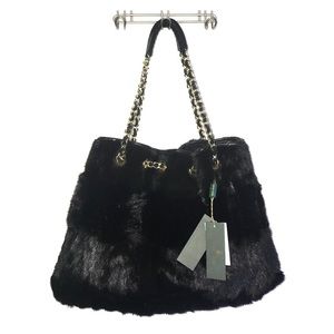 Paolo Masi Mink Fur Tote NWT!