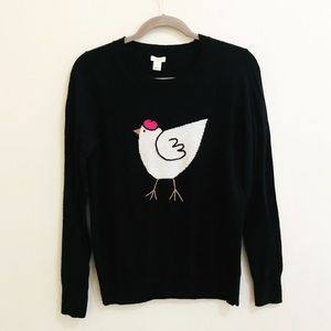 J. Crew Sweater with French Hen