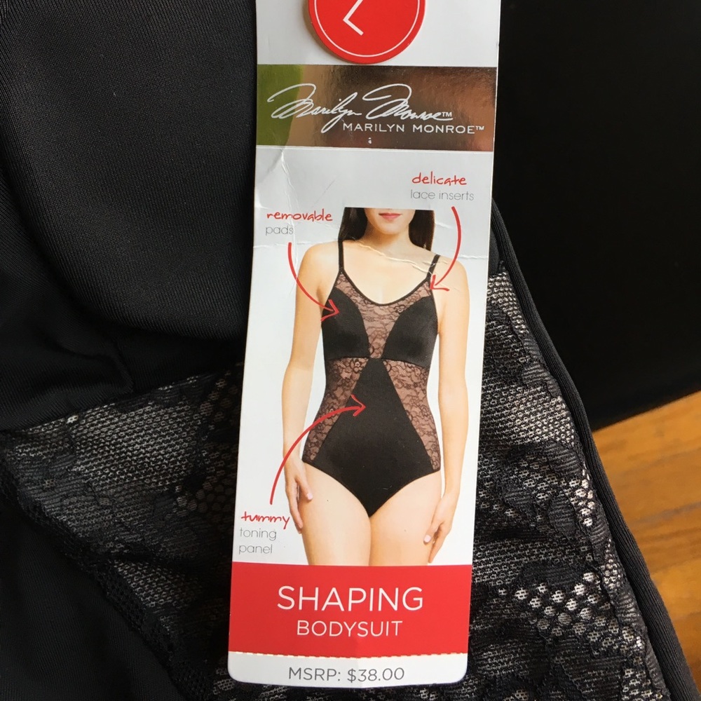 Marilyn Monroe body shaper size L NWT retro 1950s