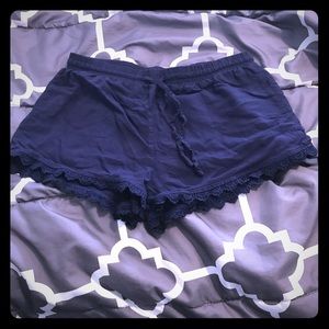 Navy blue shorts