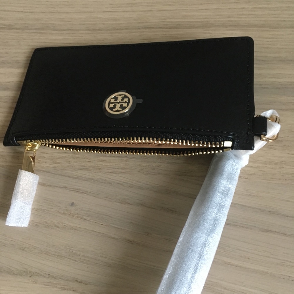 Tory Burch card holder wristlet