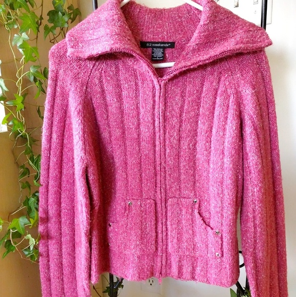 Pink 52 weekends Sweater - Picture 1 of 7