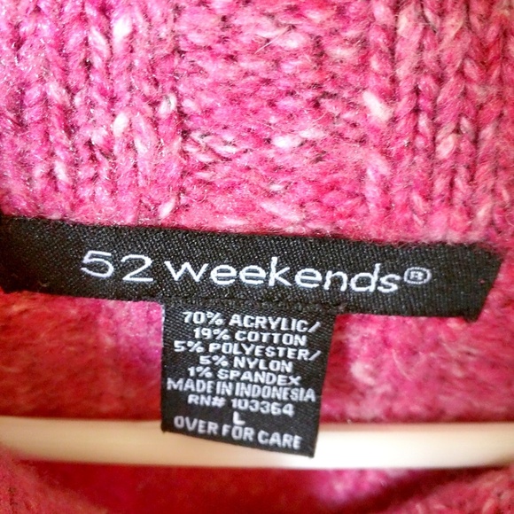 Pink 52 weekends Sweater - Picture 7 of 7