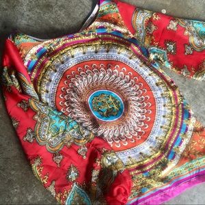 GORGEOUS Late 90s Astrology Sign Blouse Arden B