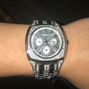 Bulova diamond watch