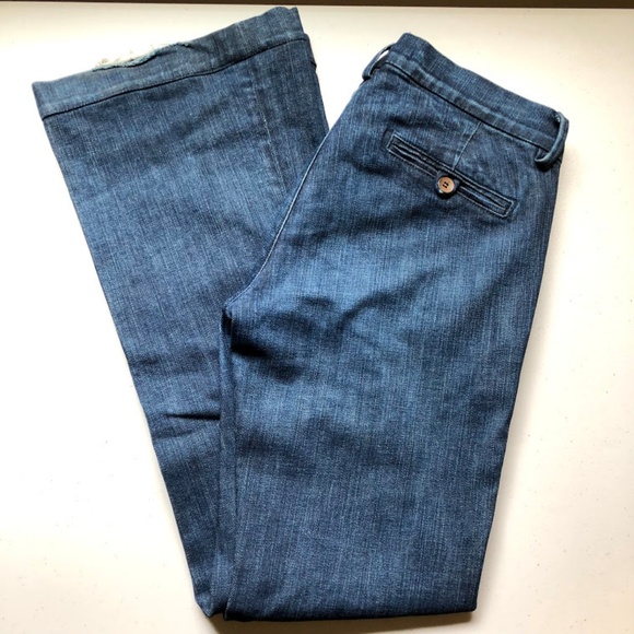 J BRAND SELINE OBSIDIAN TROUSER STYLE JEANS - Picture 6 of 6