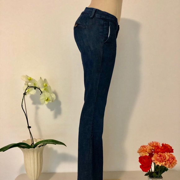 J BRAND SELINE OBSIDIAN TROUSER STYLE JEANS - Picture 2 of 6