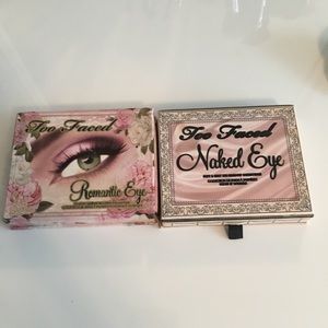 TWO Too faced eyeshadow pallets