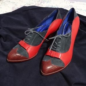 Poetic License Dapper Red Shoes / Heels / Pumps 10