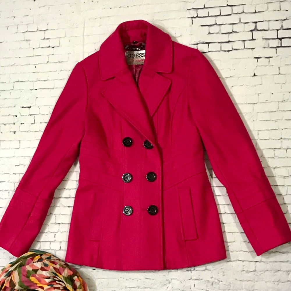 (SOLD) PINK GUESS COAT