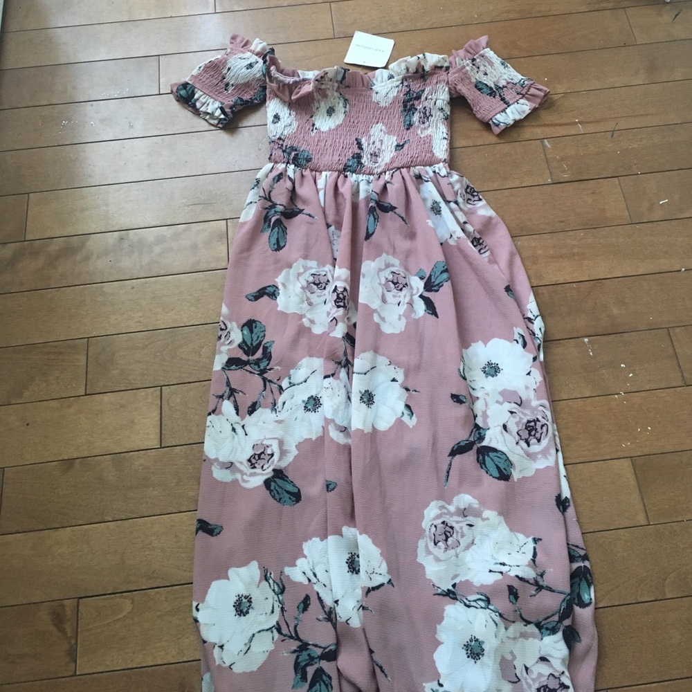 Maxi floral dress