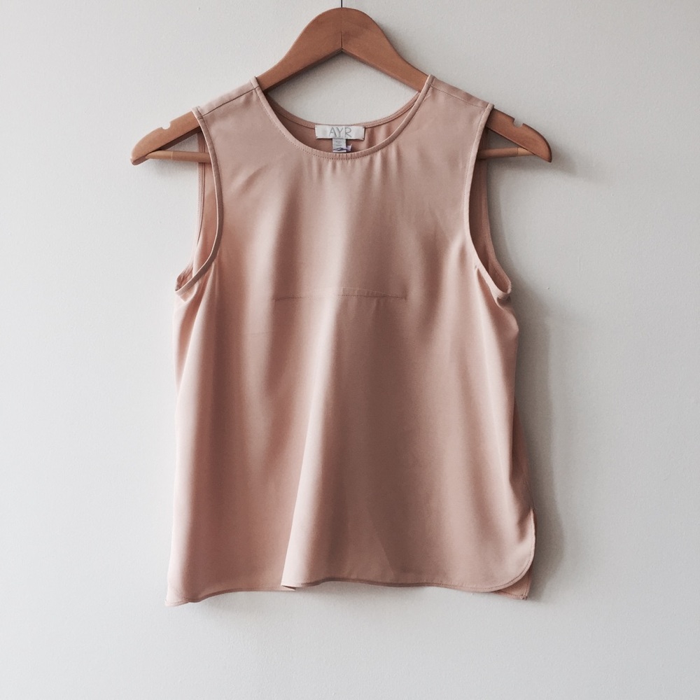 Ayr silk tank