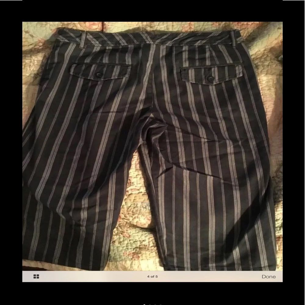Xhiliration striped ccapri pants size 9