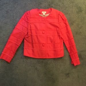 J. Crew coral jacket