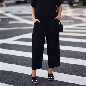 Lane Bryant Wide-Leg Cropped Slacks