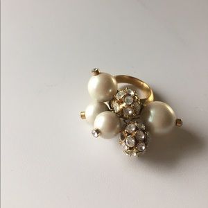 Kate Spade bobble gold ring
