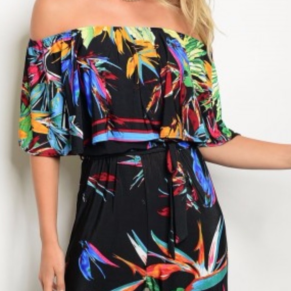 Colorful Jumpsuit - Picture 2 of 3