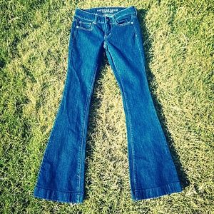 American Eagle Skinny Flare Stretch Jeans
