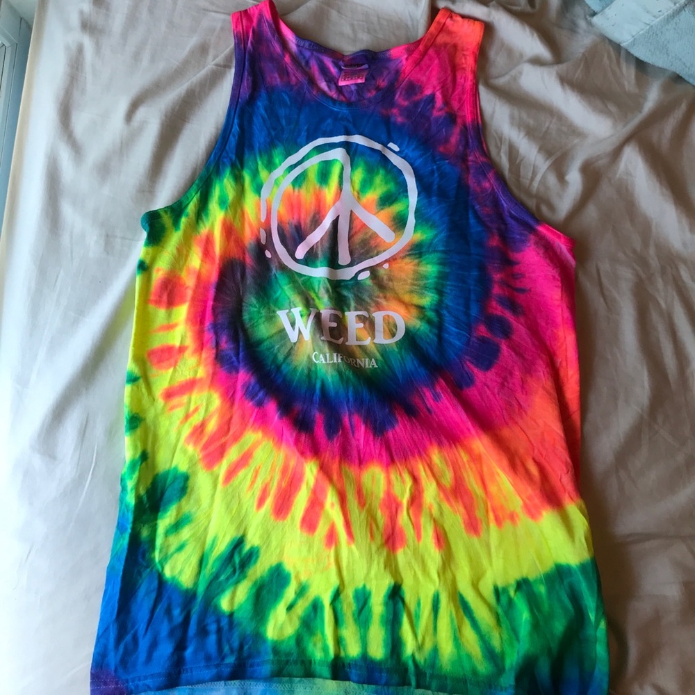 Tie dye tank top