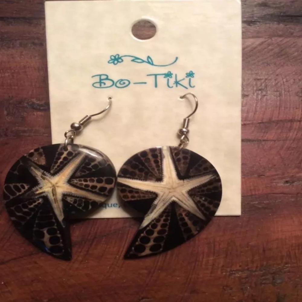 Starfish earrings