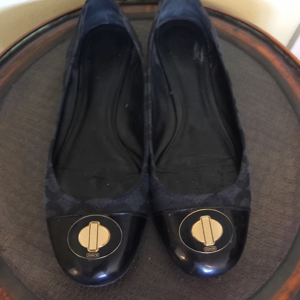 COACH ballet flats