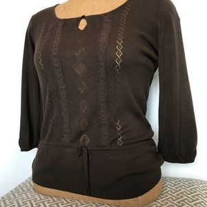 Thin Knit with Lots of Details