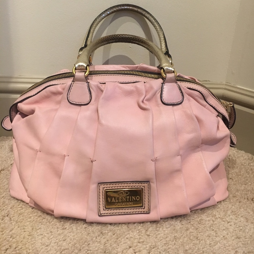 Valentino leather purse