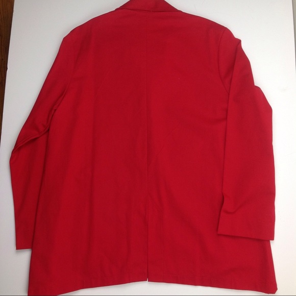 NWOT. VITAMIN Red Jacket/Top - Picture 4 of 5