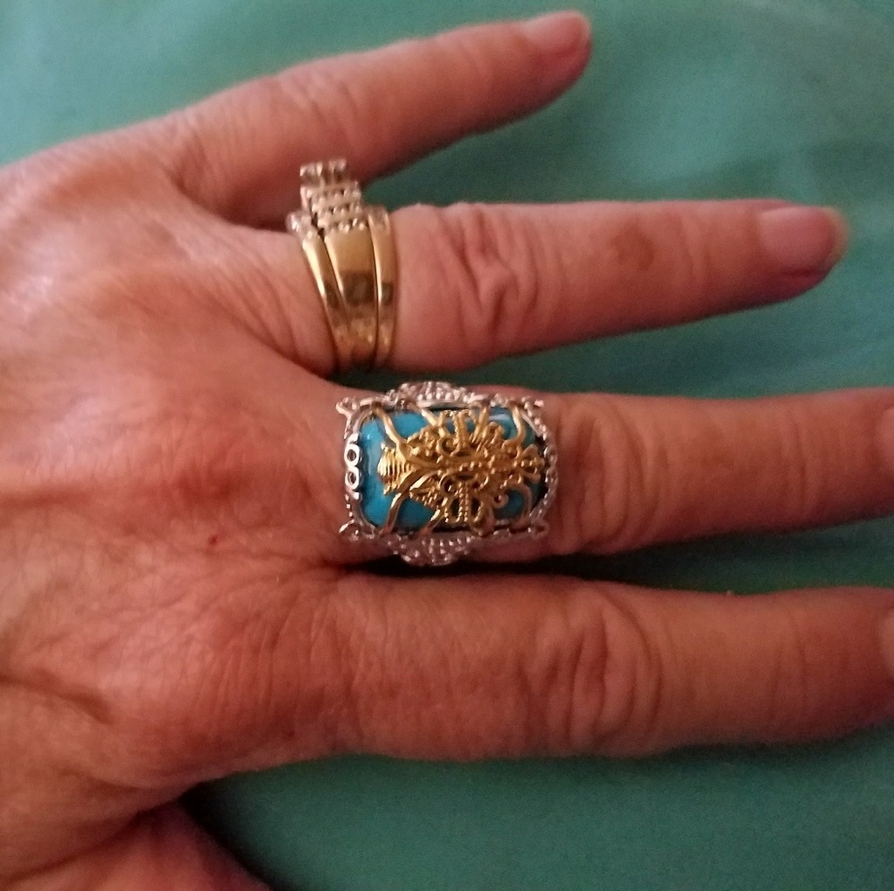 Sterling Silver and Turquoise ring