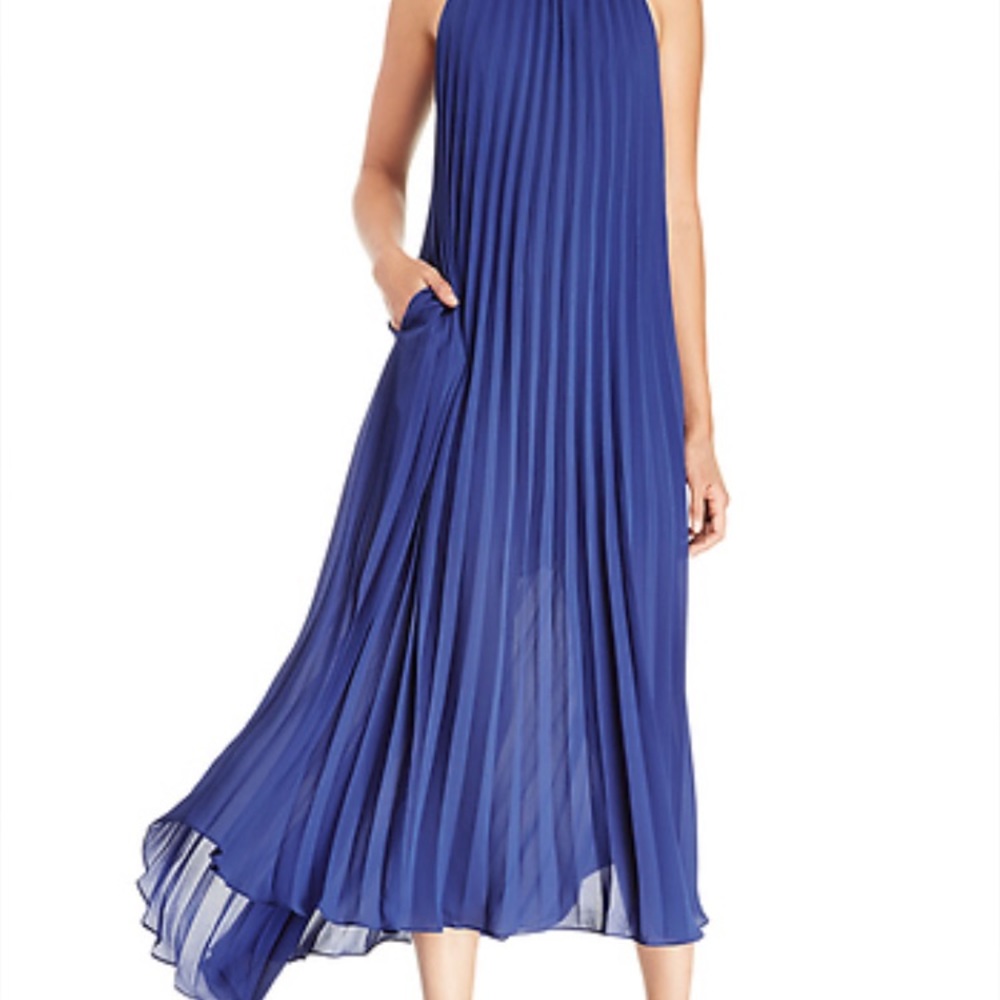 Flowy Blue Maxi Dress Worn Once!