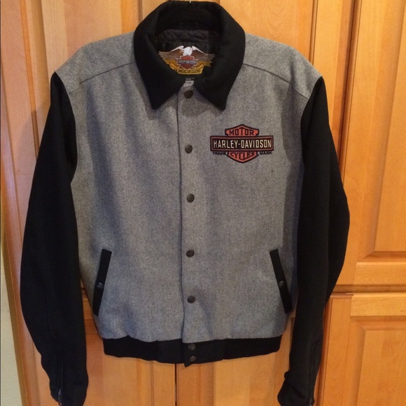 Harley davidson wool jacket clearance