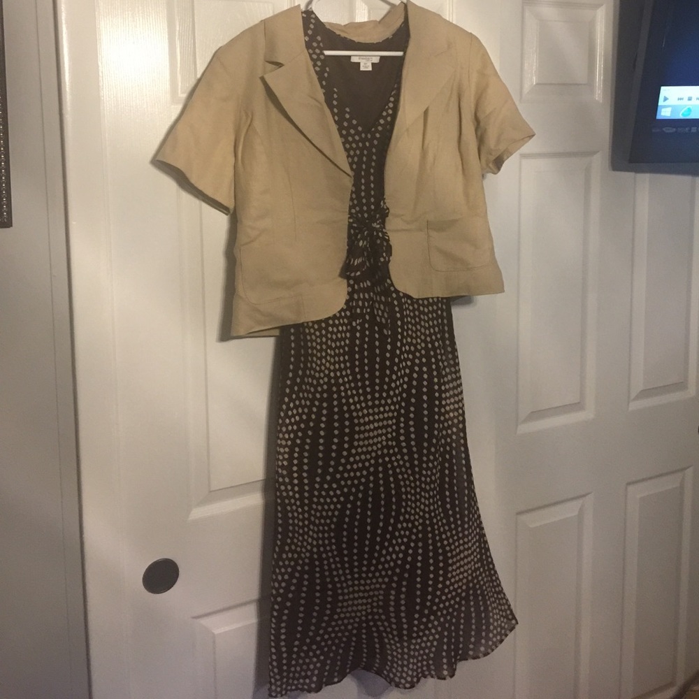 Dress with jacket