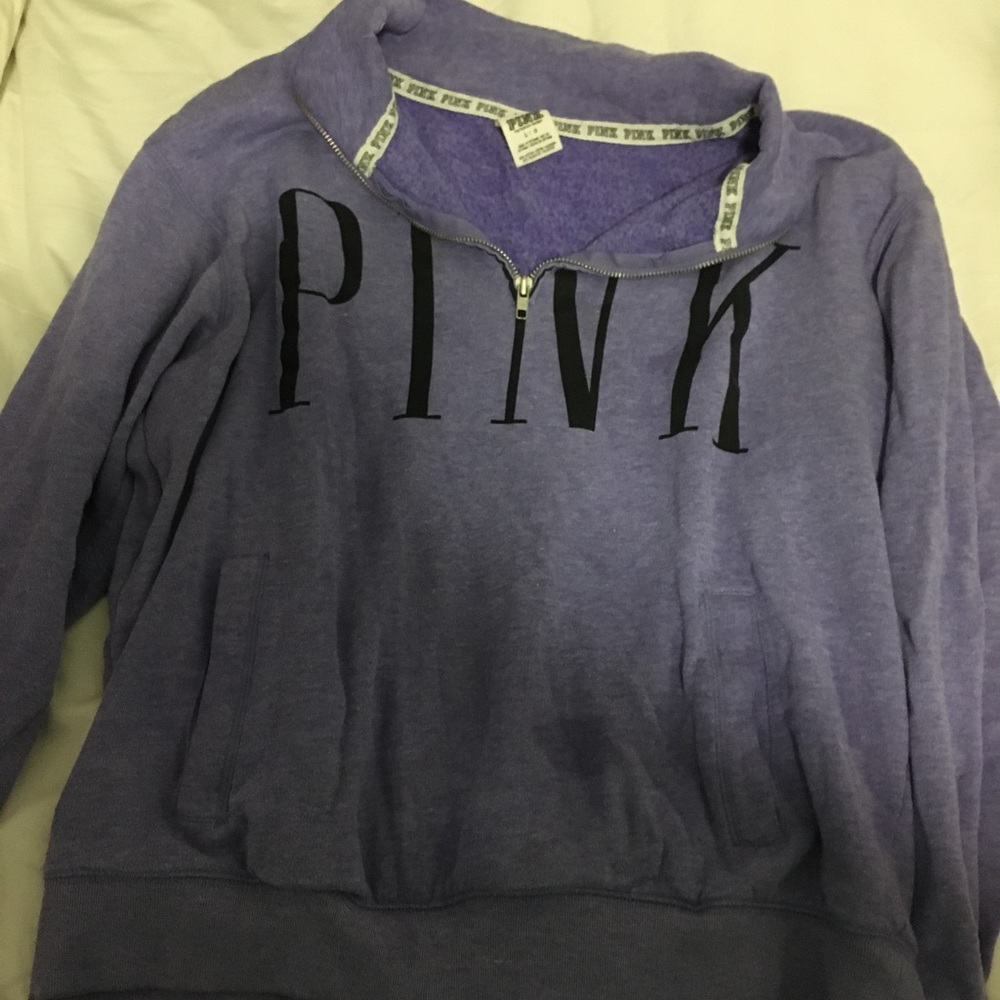 Size Large VS Pink 1/4 Zip
