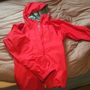 Pink Columbia Rain Jacket