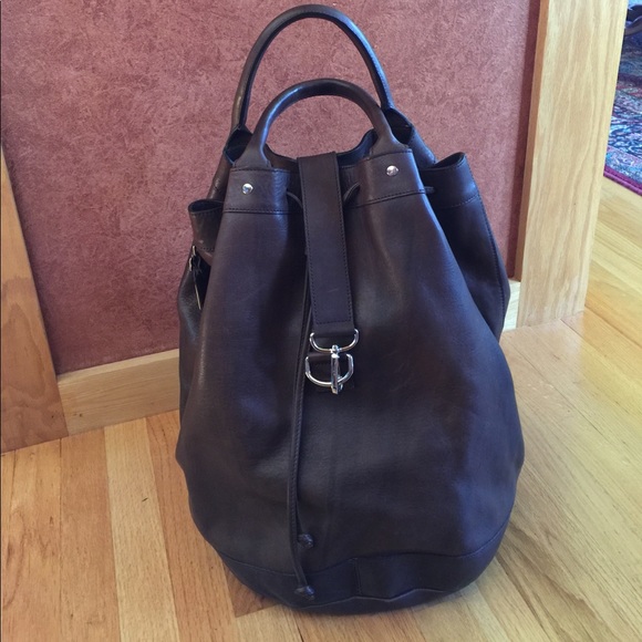 Shinola Handbags - SHINOLA gorgeous drawstring duffle bag