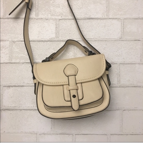 Forever 21 Handbags - Ivory Saddle Mini Crossbody | Forever 21