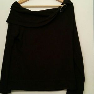 NY Jeans new york &comp wide neck sweater L