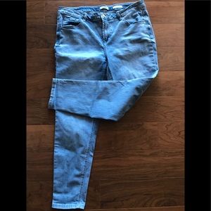 Kensie Jeans Effortless Ankle Mid Rise sz 14