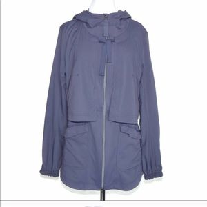 RARE lululemon Navy Yogi Anorak Jacket rain jacket