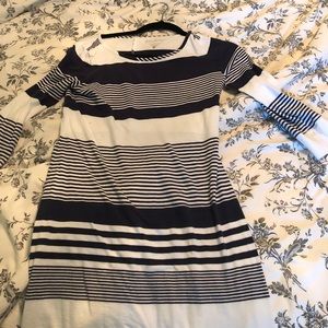 Lilly Pulitzer Marlowe Shift Dress Navy Stripe XS