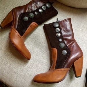 True Religion Leather Boots Booties 6