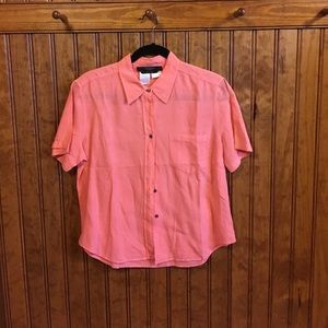 100% cotton MaxMara coral shirt