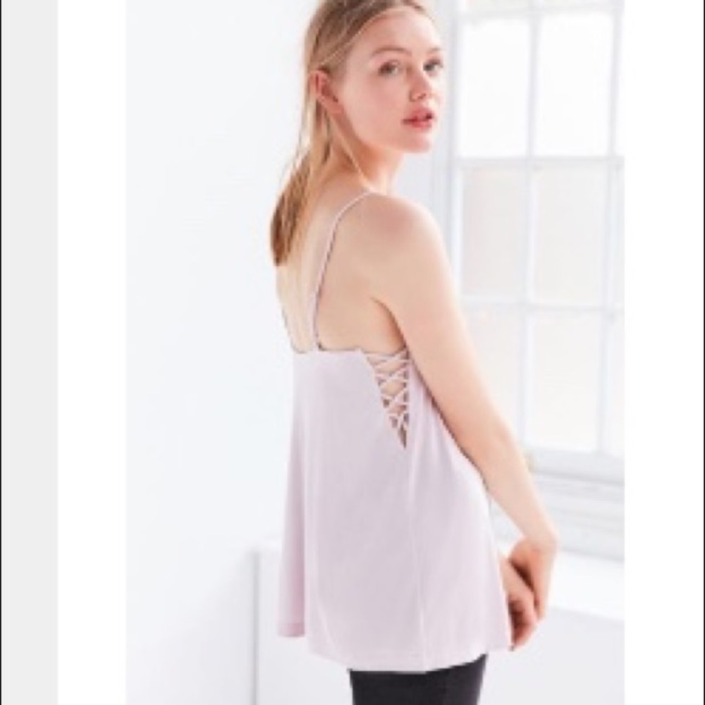 Detailed cutout tank top