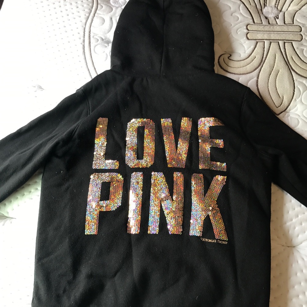 Victoria Secret Fur Lined Zipper Jacket