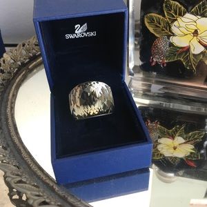 Large Swarovski Crystal ring