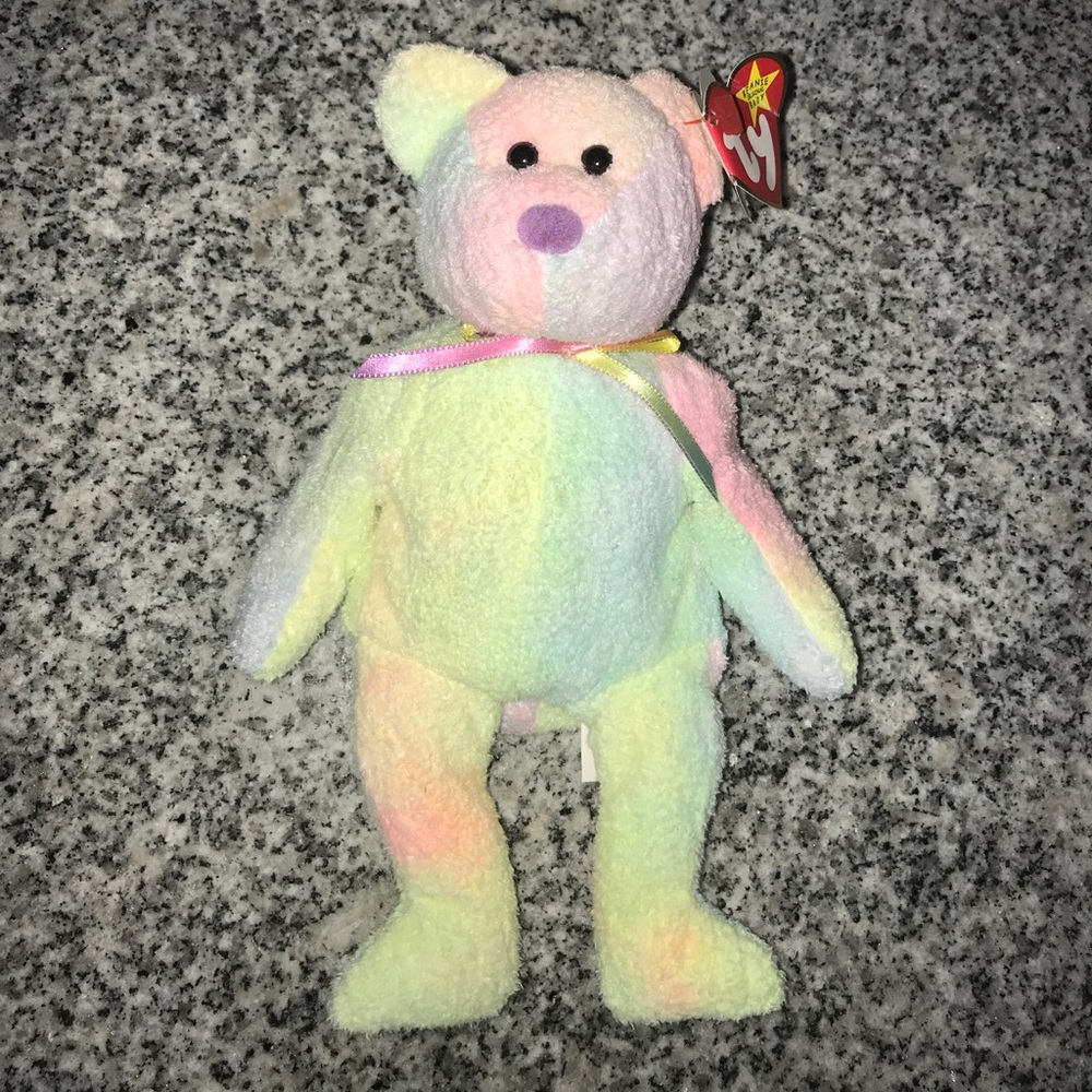 Groovy beanie baby